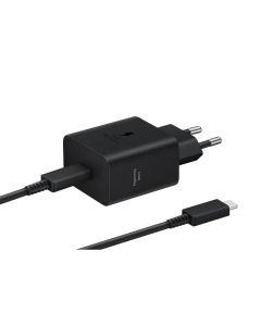 Samsung EP-T4511XBEGEU USB-C lader 45W med kabel - sort