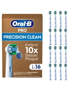 Oral-B Pro Precision Clean Tandbørstehoveder 16 stk. - hvid