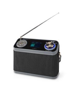 Nedis DAB+/FM-radio med Bluetooth - 24W