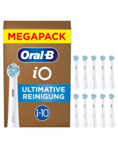 Oral-b IO Ultimate Clean Tandbørstehoveder 10 stk (Hvid)
