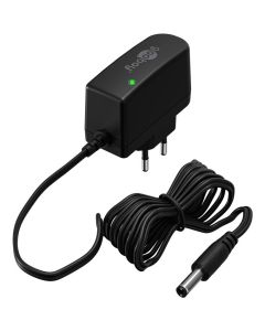 12V strømforsyning - 1,0A - 5,5x2,1mm