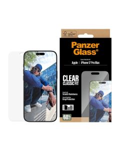 PanzerGlass® Skærmbeskyttelse Apple iPhone 17 Pro Max | Classic Fit