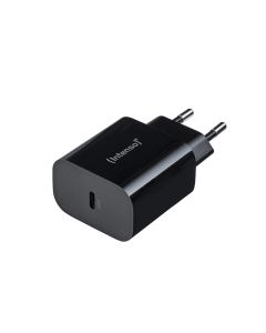 Intenso® USB-C lader 20W, PD 3.0 og QC 4.0 - Sort