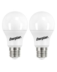Energizer E27 LED GLS pære 8.8W (806lm), 3000K, Varm hvid, 2 stk.