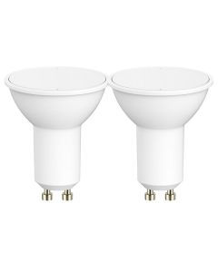 Eveready GU10 LED pære 4.2W (350lm), 3000K, Varm hvid, 2 stk.