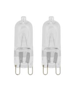 Eveready G9 ovnpære 40W (320lm), 2800K, Varm hvid, 2 stk. – Kan bruges op til 300°C