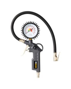 Trykluft pumpepistol med manometer