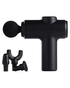 Massagepistol med 3 massagehoveder
