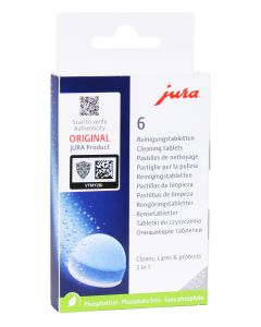 Jura 3-fase rensetabletter - 6 stk.