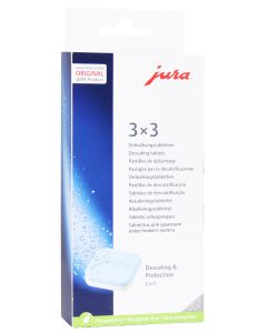 Jura afkalkningstabletter - 3 x 3 stk.