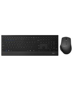 Rapoo 9500M multi-mode trådløst mus- og tastatursæt - Sort
