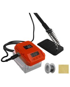 Trådløs loddestation 35W - passer til Milwaukee M18 18V batteri