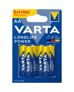 Varta LONGLIFE POWER AA / LR06 BATTERIER (6 stk)