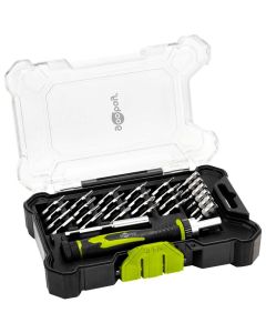 Goobay skruetrækkersæt med 26 forskellige bits