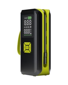 Goobay genopladelig minikompressor med display