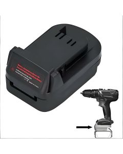 Batteriadapter - Bosch 18V til Milwaukee 18V lithium elværktøj