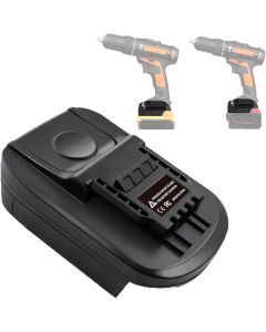 Batteriadapter - DeWalt/Milwaukee 18V til Worx 4-pin elværktøj