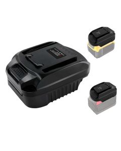 Batteriadapter - DeWalt/Milwaukee til Worx 6-pin elværktøj