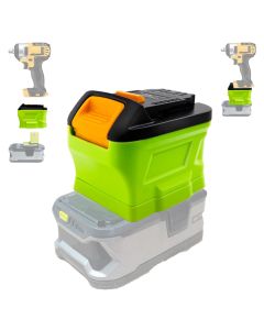 Batteriadapter - Ryobi til DeWalt elværktøj