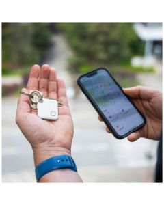 FIXED Tag Tracker - kompatibel med Apple Find My - Hvid