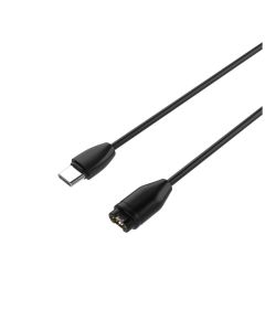 FIXED ladekabel USB-C til Garmin Smartwatch - Sort