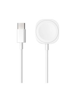 FIXED ladekabel USB-C til Apple Watch - Hvid