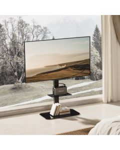 TV-gulvstander med kabelfix, 60 kg. 43"- 86"