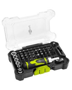 Goobay skruetrækkersæt med 43 forskellige bits