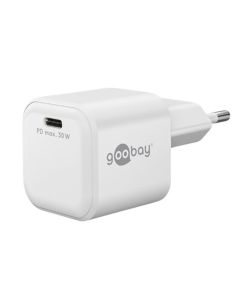 Goobay USB-C PD GaN hurtigoplader Nano 30W - Hvid