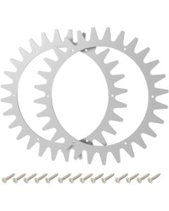 Metal terrænhjul til Yardforce SA/SC/SE/R/MR robotplæneklipper - 2 stk.