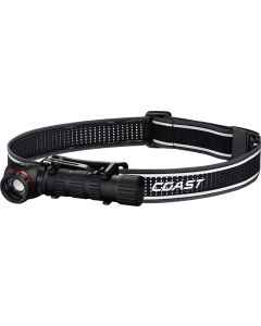 Coast TXM50R genopladelig pandelygte 1250 lumen (gl. lumenudgave)