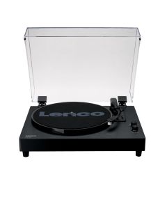 Lenco LS-60BK Pladespiller med BT og indbyggede højttalere
