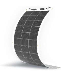 100W fleksibelt solcellepanel - monokrystallinsk, ETFE, 18V