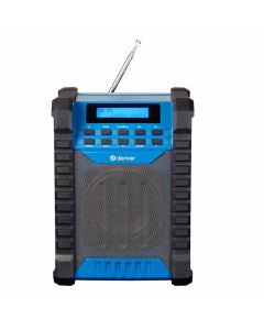 Denver DAB+ håndværkerradio m/ FM & Bluetooth - 10 W - IP54