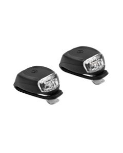 Cykellygtesæt LED i silikone inkl. batterier