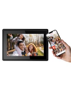 Denver PFF-725B digital fotoramme m/ Frameo, 7" - Sort