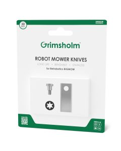 30 knive til Belrobotics BIGMOW - rustfri stål inkl. skruer