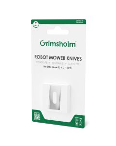 9 knive til Stihl iMOW, iMow EVO disc-cut - rustfri stål inkl. skruer