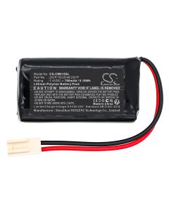 Batteri til nødbelysning 7,4V 700mAh Li-Po