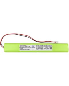Batteri til nødbelysning Unitech 9,6V 1800mAh Ni-MH