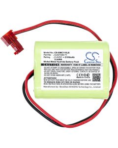 Batteri til nødbelysning Lithonia 2,4V 2100mAh Ni-MH