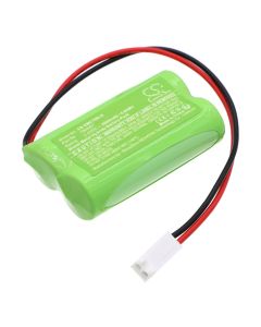Batteri til nødbelysning Dual-Lite 2,4V 2000mAh Ni-MH