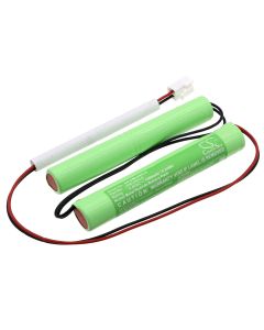Batteri til nødbelysning 4,8V 1300mAh Ni-MH