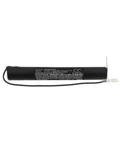 Batteri til nødbelysning Mackwell 2,4V 3800mAh Ni-MH