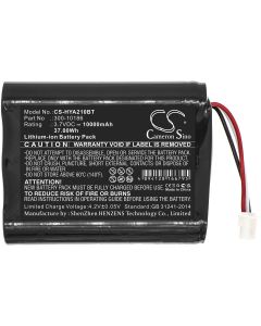 Batteri til ADT alarm 3,7V 10000mAh Li-ion
