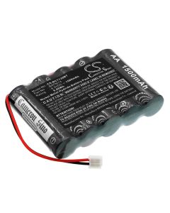 Batteri til Daitem alarm 6V 1500mAh Ni-MH