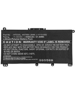 Batteri til HP 38,76Wh 11,4V 3400mAh