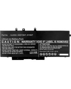 Batteri til Dell 42,92Wh Li-Pol 7,4V 5800mAh