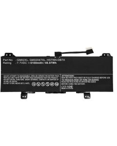 Batteri til HP 47,30Wh 7,7V 6150mAh