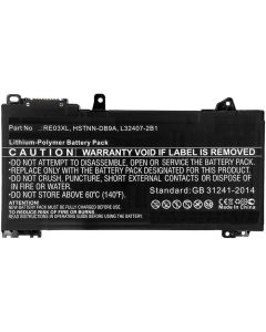 Batteri til HP 41,07Wh 11,1V 3700mAh
